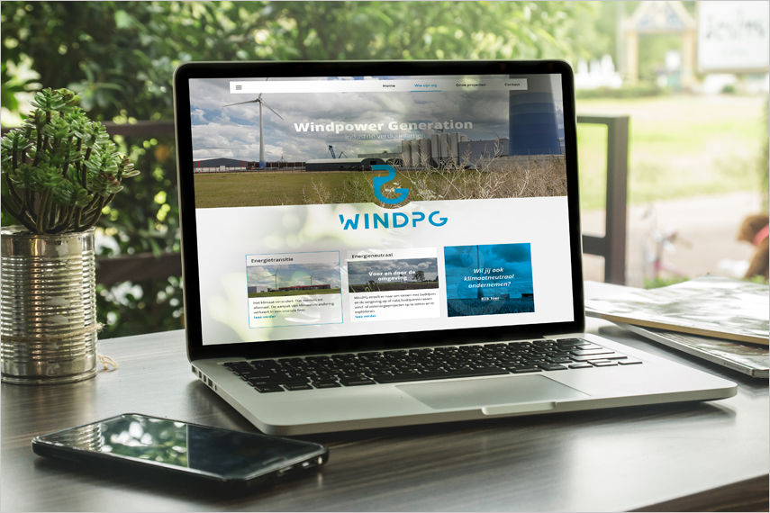 WindPG website desktop